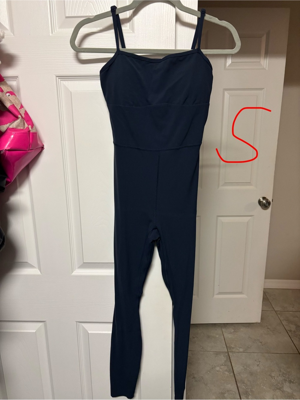 all in motion Navy Blue Slim-Strap Jumpsuit